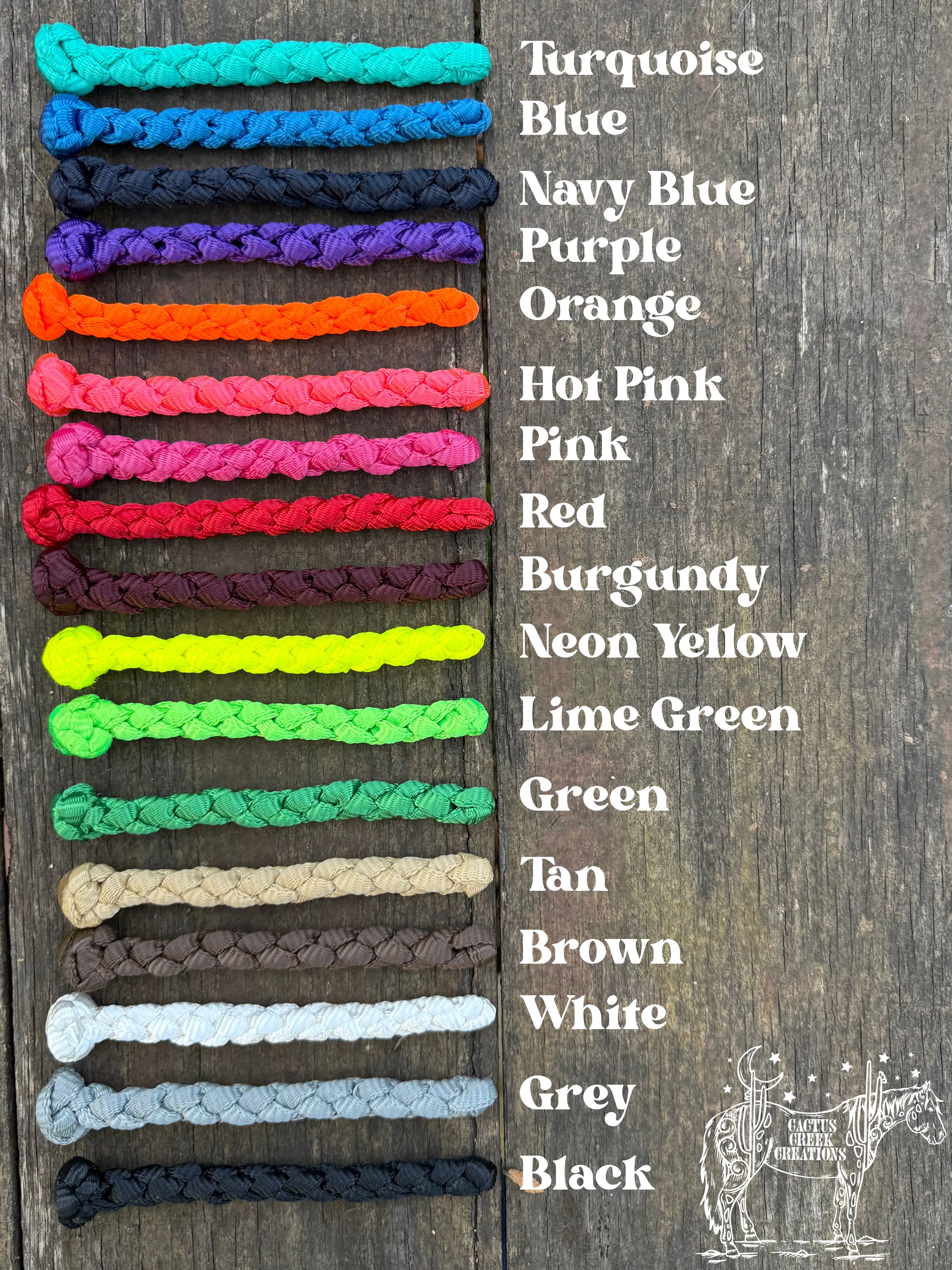 Muletape Lead Rope - MADE TO ORDER