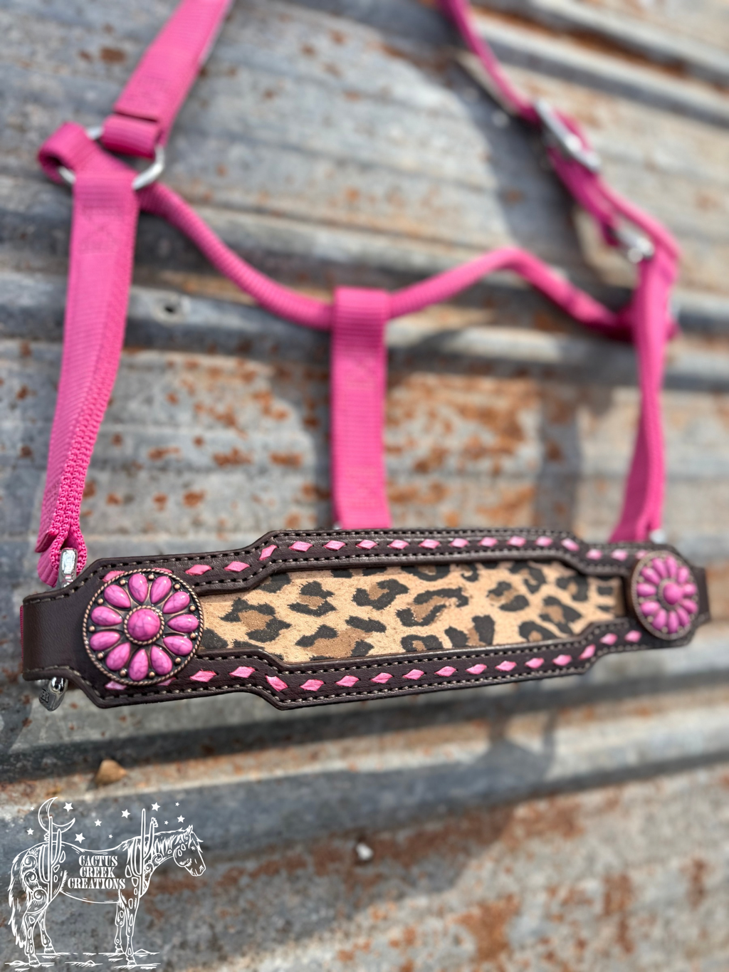 Cheetah Bronc Nose Halter